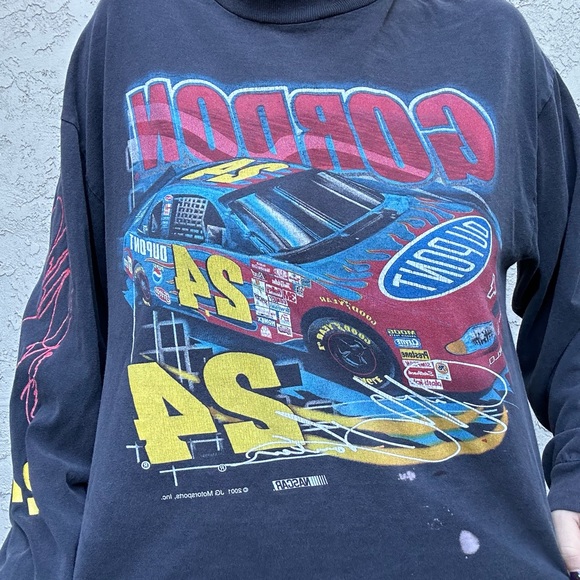 Y2k Nineties Jeff Gordon Long Sleeve T-Shirt - Picture 2 of 9